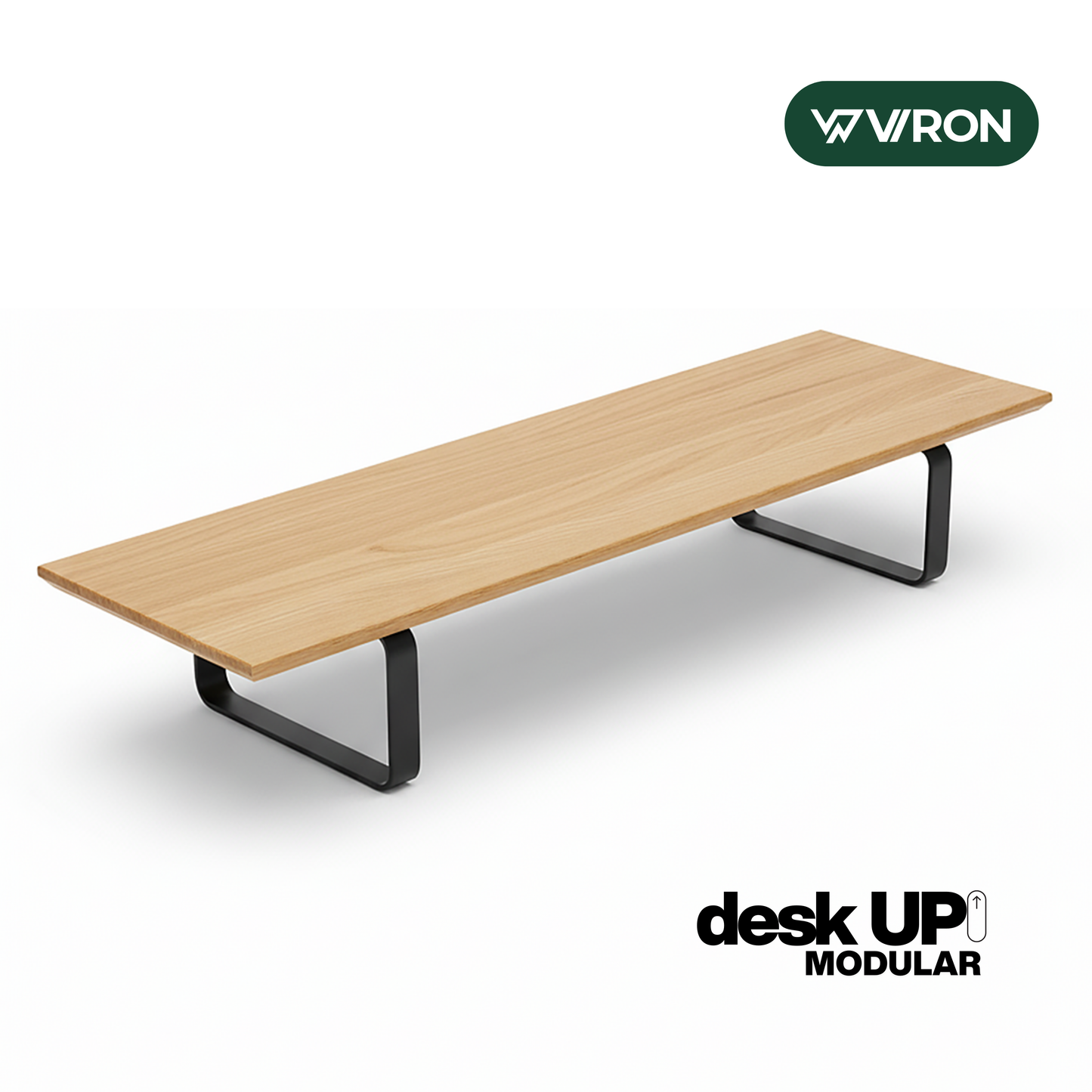 Podstawka pod monitor drewniana deskUP