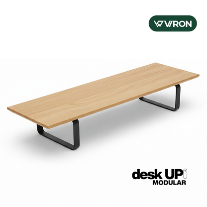 Podstawka pod monitor drewniana deskUP