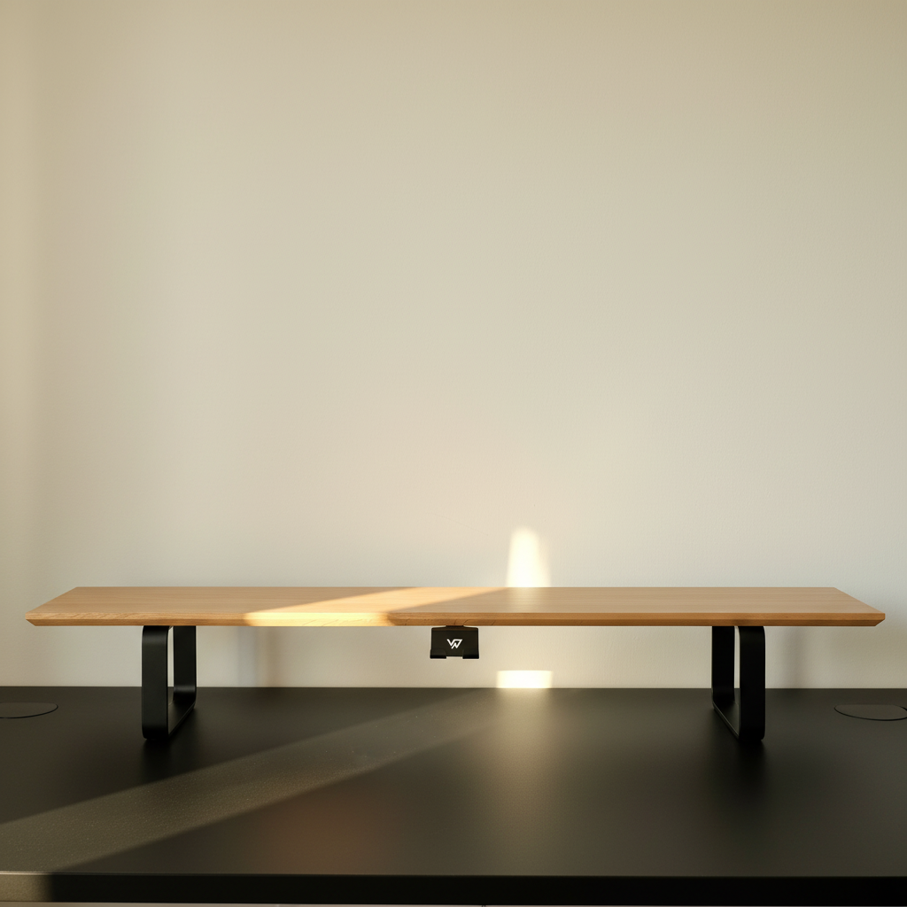 Podstawka pod monitor drewniana deskUP